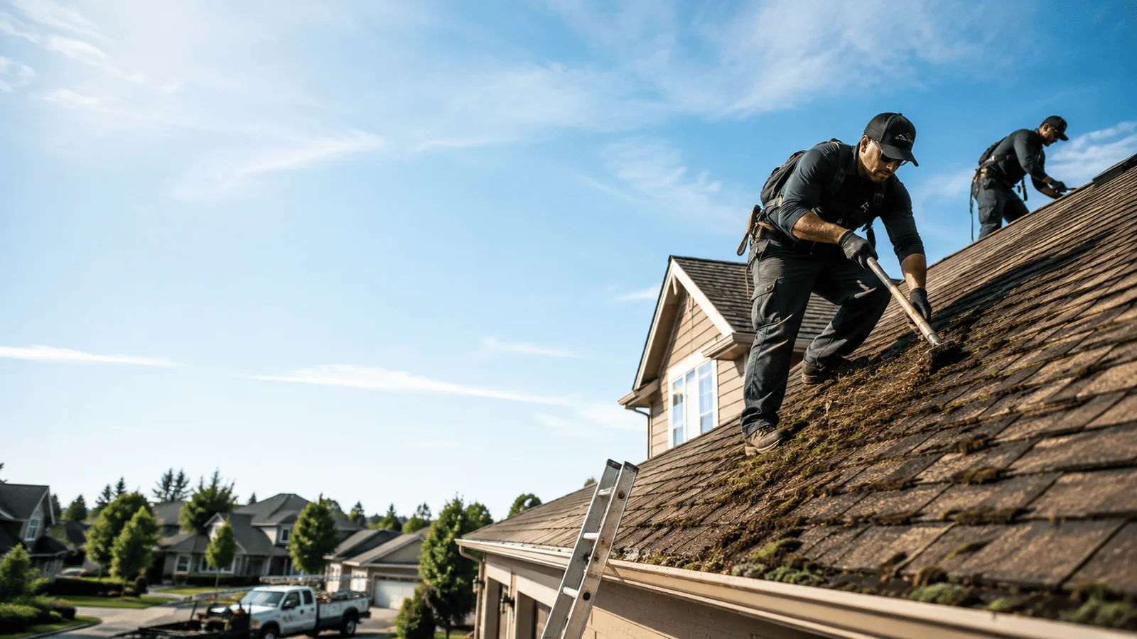 Roof Moss Removal in Como, MS near me